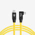 CobraTether USB-C 3.2 Gen2 100W 5m gelb gewinkelt (A1000193)