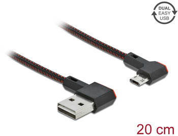 DeLock USB 2.0 MicroB - A 0,2m (85269)