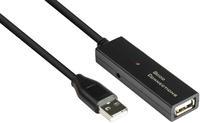 Good Connections&reg; AKTIVES Verl&auml;ngerungskabel USB 2.0, Stecker A an Buchse A, CU,