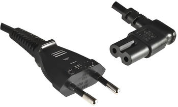 Dinic Euro Stromkabel schwarz 2m (CB-8-2M)