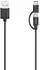 Hama USB 2.0 MicroB - A 0,75m (00200616)