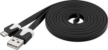 PremiumCord USB 2.0 MicroB - A 2m (ku2m2fp2)