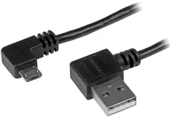 StarTech USB 2.0 MicroB - A 1m gewinkelt (USB2AUB2RA1M)