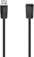 Hama - Usb-kabel Usb 2.0 Usb-a Buchse, Usb-a Stecker 1.50 M Schwarz 00200619