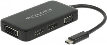 DeLock 4-in-1 USB-C Display Adapter 63929