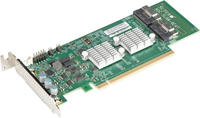 Supermicro AOC-SLG4-4E4T-O - M.2 - PCIe - Niedriges Profil - PCIe 4.0 - 68,8 mm - 167