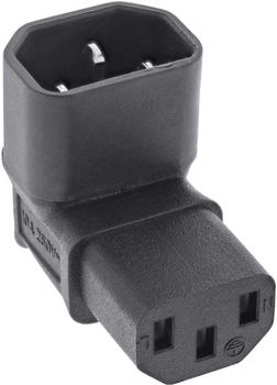 InLine Netzadapter C14 - C13 gewinkelt (16723F)