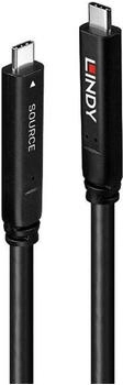 Lindy USB 3.2 Gen 2 & DP 1.4 Typ C Hybridkabel 15m (43399)