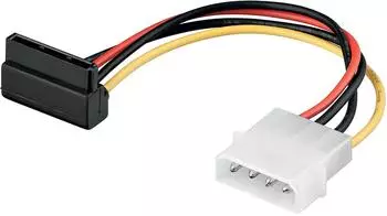 Goobay SATA Stromadapter, gewinkelt, 0,12m (93030)