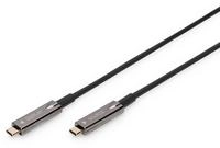 Digitus USB-C&reg;-Displaykabel USB 3.2 Gen2 USB-C&reg;, USB-C&reg; Stecker 15.00m Schwarz