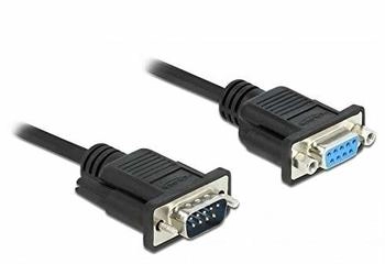 DeLock Seriell RS-232 Kabel DB-9 Stecker zu Buchse 3 m (86603)