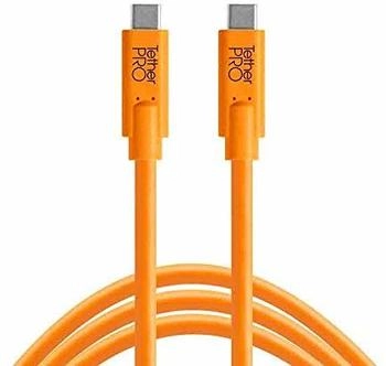Tether Tools TetherPro USB-C an USB-C Datenkabel Orange (CUC03-ORG)