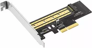 Ugreen Erweiterungskarte PCIe 3.0 x4 für M.2 NVMe SSD Adapter CM302 Schwarz (70503)