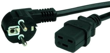 Value Stromkabel CEE7/7 - IEC320-C19 schwarz (19.99.1552)