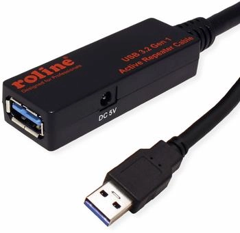 Roline USB 3.2 Gen 1 Aktives Repeater Kabel, 15 m (12.04.1071)