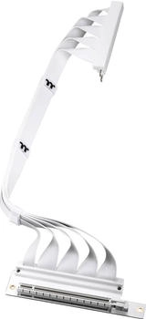 Thermaltake PCI-E 4.0 Dual 90&deg; Riser Kabel weiss 40cm (AC-077-CO6OTN-C1)