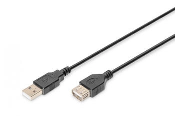 Digitus USB 2.0 Verl&auml;ngerung 1,8m (AK-300200-018-S)