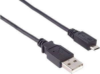 PremiumCord USB 2.0 A - microB 0,75m (ku2m07f)