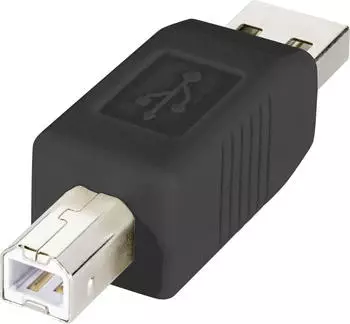 Renkforce USB 2.0 Adapter [1x USB 2.0 Stecker A - 1x USB 2.0 Stecker B] rf-usba-03 vergoldete Steckkontakte (RF-4078647)