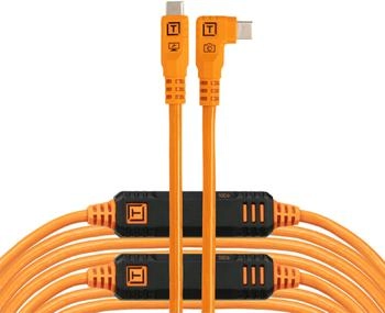 Tether Tools TetherPro Optima 10G USB-C 9,4m orange