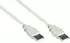 Good Connections USB 2.0 Kabel, Stecker A an Stecker A, Grau, 1 m (2212-AA1)