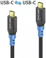 S-Impuls 13-47150, S-Impuls USB Type-C 3.2 Gen 2x2 Kabel, grau - L&auml;nge: 1,50 m