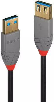 Lindy USB 3.2 Gen1 Verl&auml;ngerung 2m (36762)