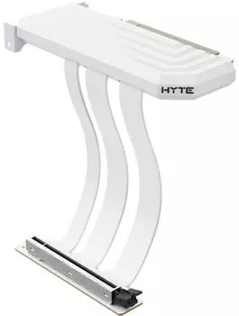 Hyte PCIe 5.0 Hyper Riser Snow White