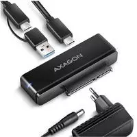 AXAGON ADSA-FPX USB-Hub 1+1 Port USB-A, USB-C&reg;, SATA USB 3.1 Gen1 5 GBit/s AXAGON