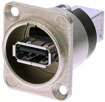Neutrik USB-Durchführung 2.0 Buchse NAUSB-W