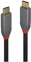 Usb-kabel Usb 3.2 Gen2x2 Usb-c&reg; Stecker, Usb-c&reg; Stecker 1.00 M Schwarz, Grau 36901