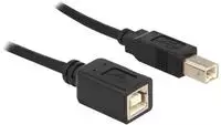 Delock Usb-verl&auml;ngerungskabel - Usb Type B (w) Bis Usb Type B (m) - 2 M