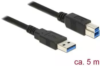 DeLock USB 3.2 Gen1 A-B 5m (85070)