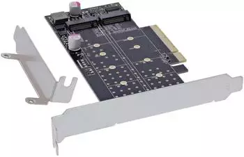 InLine PCIe > 2x M.2 NVMe (76660N)