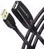 Axagon ADR-207 USB 2.0 Aktives Verlängerungskabel USB-A 7,5m schwarz (ADR-207)