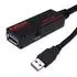 Roline USB 3.2 Gen 1 Aktives Repeater Kabel, schwarz, 20m (12.04.1072)