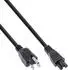 InLine Netzkabel für Notebook USA/Canada, 3-polige Kupplung, 2m, 35er-Pack (B-16656U)
