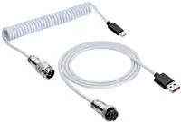 Akyga USB-Kabel USB 2.0 USB-C&reg; Stecker, USB-A Stecker 3.00m Wei&szlig; AK-USB-48