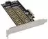 MicroConnect MC-PCIE-X4M2 PCIe x4 M.2 B&M Key NVMe SSD Adapter (MC-PCIE-X4M2)