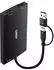 Lindy USB Typ-A & C auf Dual HDMI 4K60 Adapter (43430)