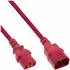 InLine Kaltgeräteverlängerung C13/C14, rot, 2m, 35er Pack (B-16502R)