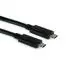 Roline USB 3.2 Gen 2 Kabel C-C, 100W, 2m, schwarz (11.02.9055)