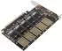 InLine Schnittstellenkarte PCIe x16 auf 5x M.2 Key B SATA 6Gb/s mit Low-Profile (76619G)