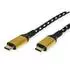 Roline USB4 Gen3x2 Kabel C-C, 40Gbit/s, 100W, 1m (11029038)
