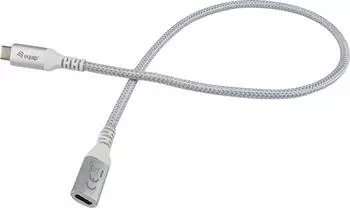 Equip USB-C 3.2 Gen2 Verl&auml;ngerungskabel 10Gb/s 0,5m wei&szlig; (128375)
