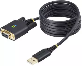 StarTech USB-A auf DB9 Nullmodem-Seriellkabel 2m (1P6FFCN-USB-SERIAL)