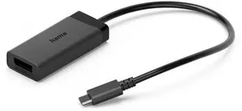 Hama Video-Adapter USB-C Stecker auf DisplayPort/HDMI, Ultra HD 4K@60Hz (00202034)