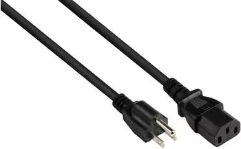 Good Connections Netzkabel Typ B (NEMA 5-15P) auf C13, AWG18, 5m, schwarz (P4530-S050)