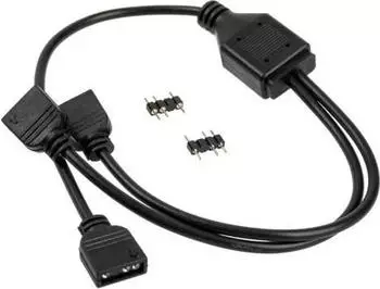Kolink ARGB 1-zu-2 Splitterkabel 3-Pin 5V, 30cm (PGW-AC-KOL-043)