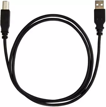 PremiumCord USB 2.0 Kabel Typ A auf Typ B schwarz 1m (ku2ab1bk)